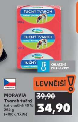 Moravia Tvaroh tučný