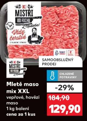 Mleté maso mix XXL