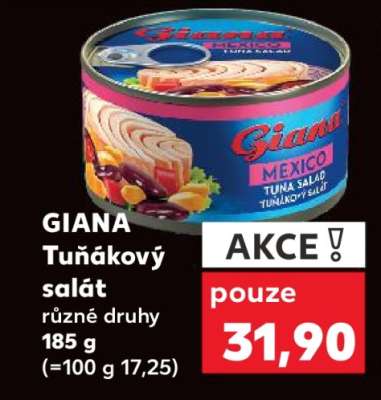 Giana Tuňákový salát