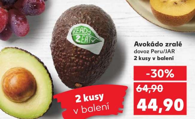 Avokádo zralé