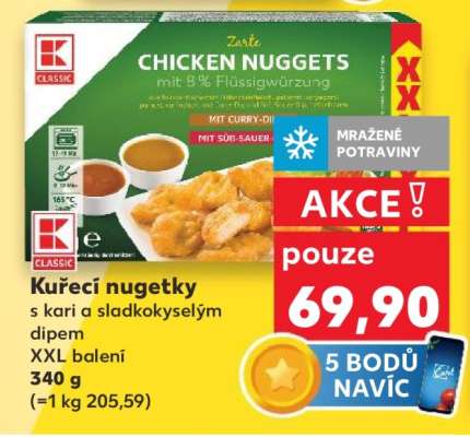 Kuřecí nuggetky