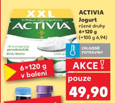 Activia jogurt