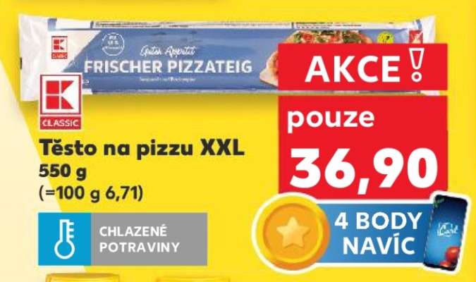 Těsto na pizzu XXL