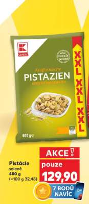 Pistácie solené