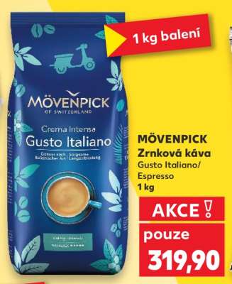 Mövenpick zrnková káva