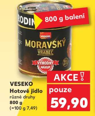 VESEKO Hotové jídlo
