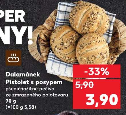 Dalamánek Pistolet s posypem