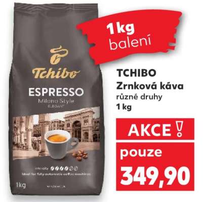 TCHIBO Zrnková káva