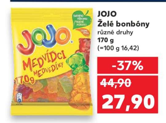 JOJO Želé bonbony