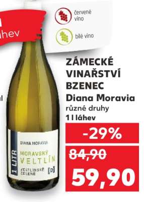 Zámecké vinařství Bzenec Diana Moravia
