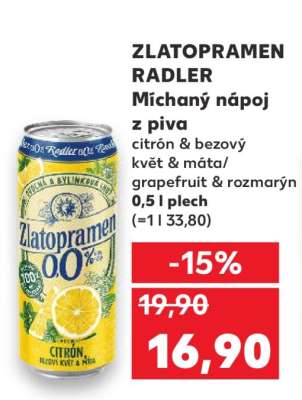 Zlatopramen Radler