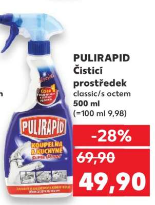 Pulirapid ČISTICÍ PROSTŘEDEK