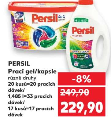 PERSIL Prací gel/kapsle