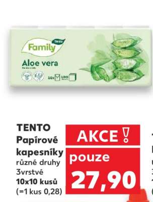 Tento papírové kapesníky