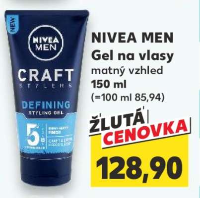 NIVEA MEN Gel na vlasy