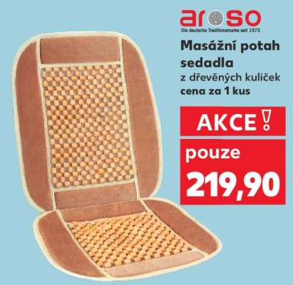 Masážní potah sedadla