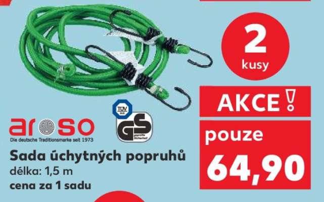 Sada úchytných popruhů