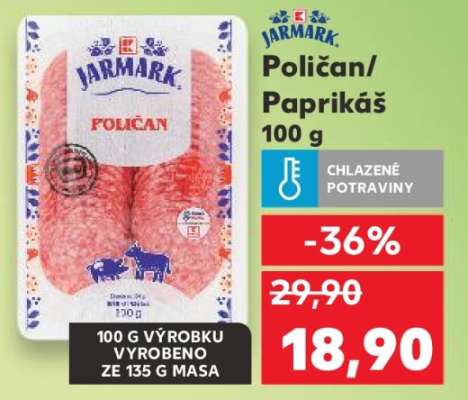 *Poličan, Paprikáš 100 g