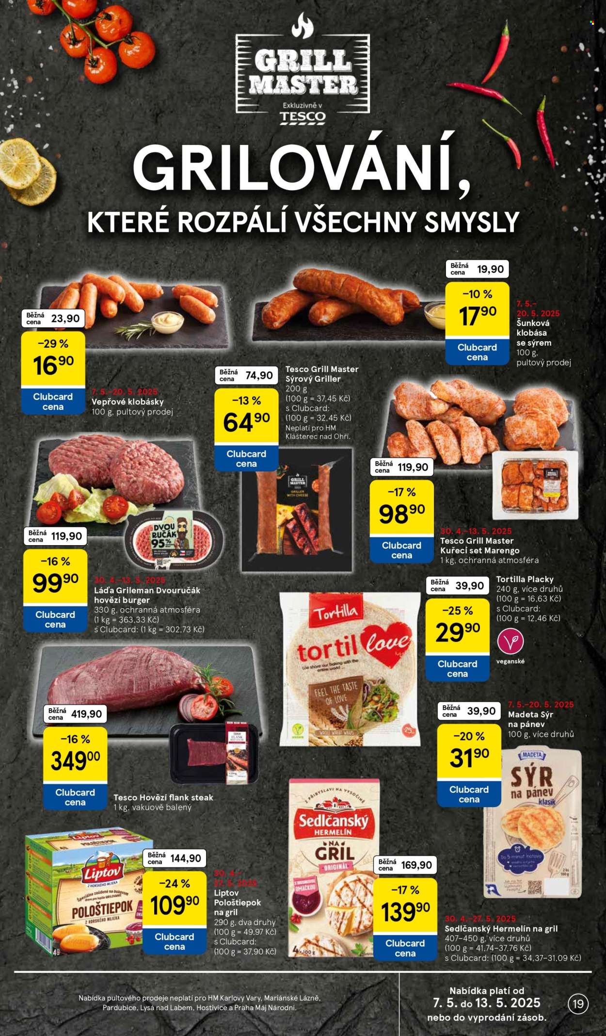 Leták TESCO - 7. 5. 2025 - 13. 5. 2025. 