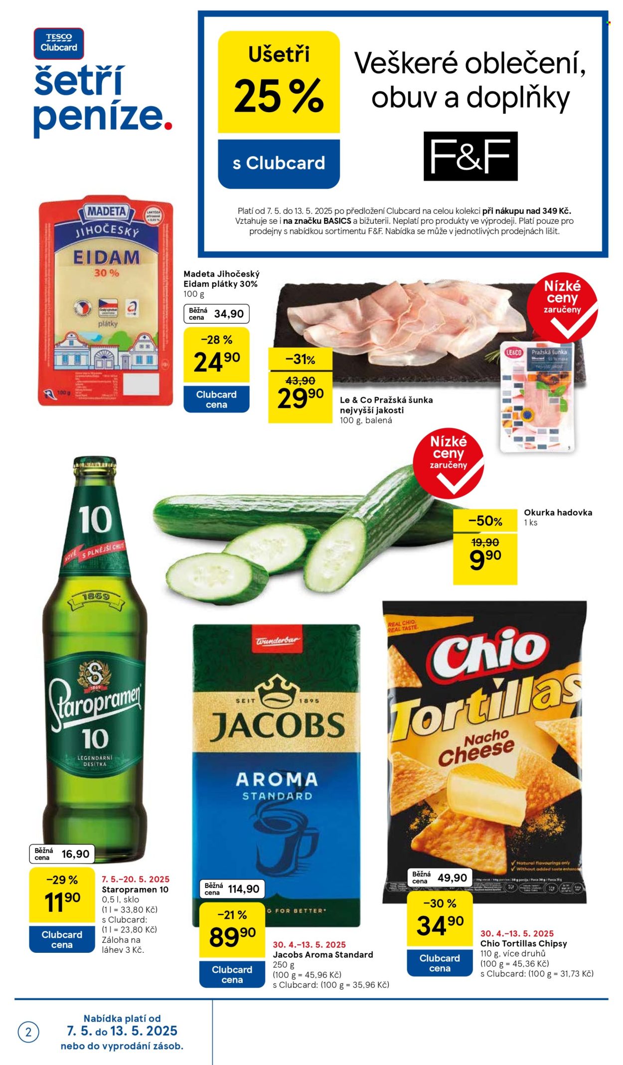 Leták TESCO supermarket - 7. 5. 2025 - 13. 5. 2025. 