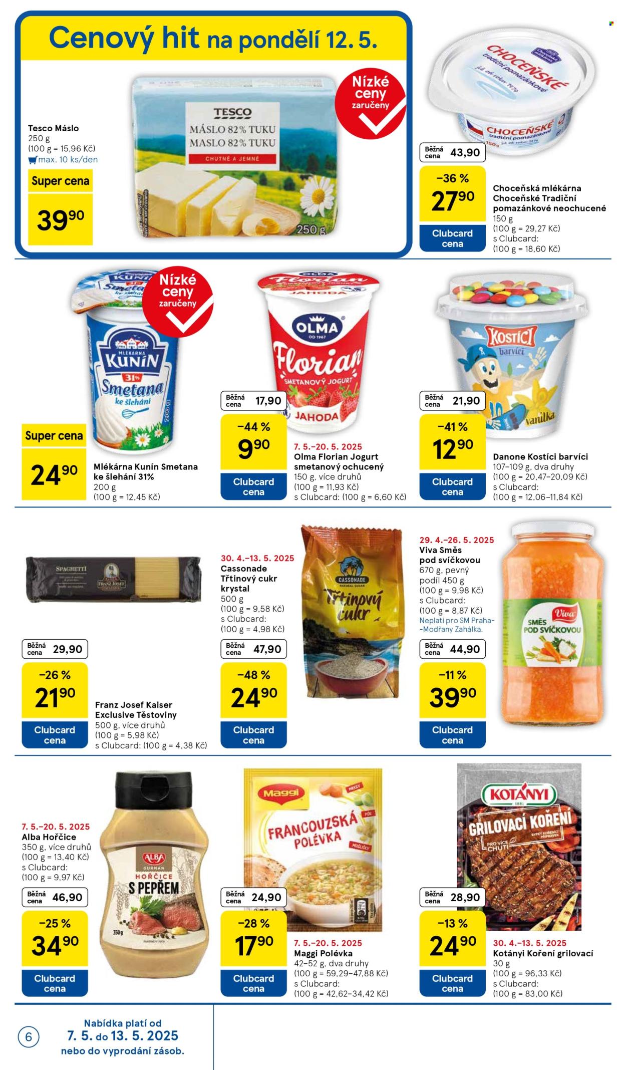 Leták TESCO supermarket - 7. 5. 2025 - 13. 5. 2025. 