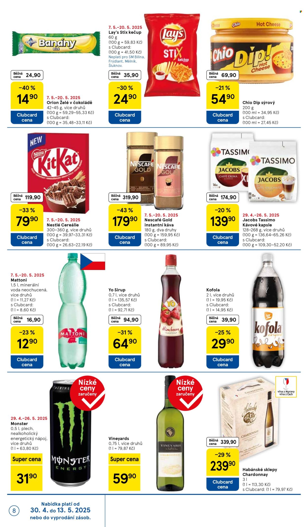 Leták TESCO supermarket - 7. 5. 2025 - 13. 5. 2025. 