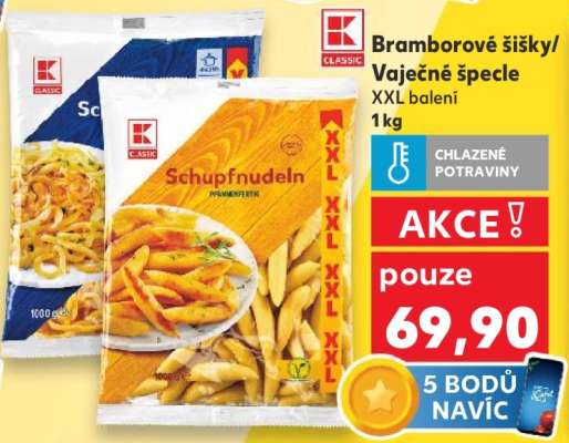 Bramborové šišky/Vaječné špecle