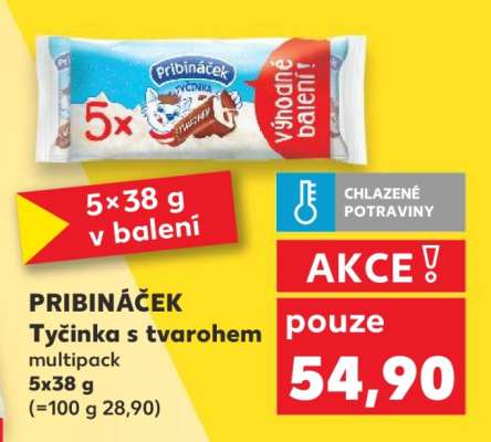 Pribináček Tyčinka s tvarohem