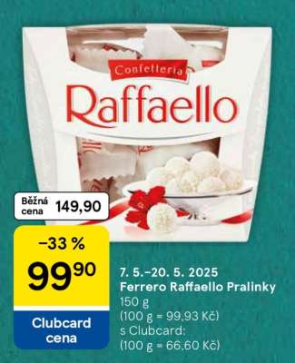 Ferrero Raffaello Pralinky