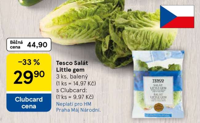 Tesco Salát little gem