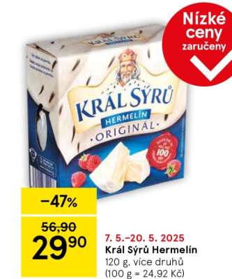 Král Sýrů Hermelín
