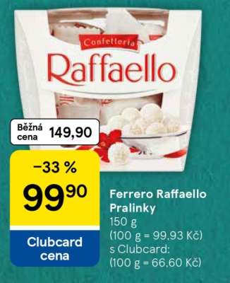 Ferrero Raffaello Pralinky