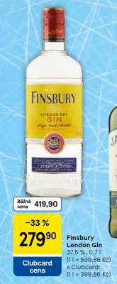 Finsbury London Gin