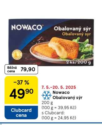 NOWACO Obalovaný sýr