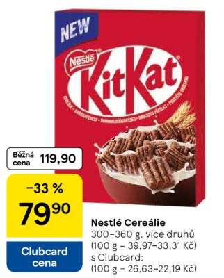 Nestlé cereálie