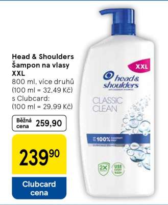 Head & Shoulders Šampon na vlasy XXL