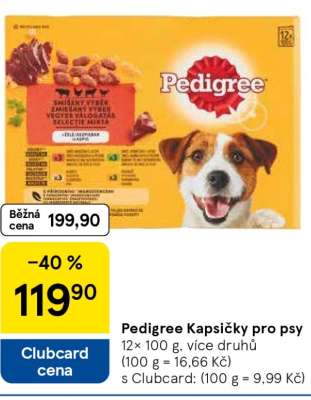 Pedigree kapsičky pro psy