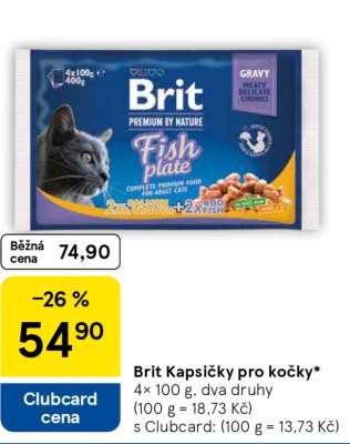 Brit Kapsičky pro kočky