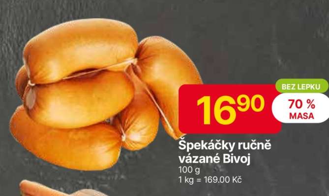 Špekáčky ručně vázané Bivoj