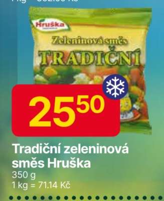 Tradiční zeleninová směs Hruška