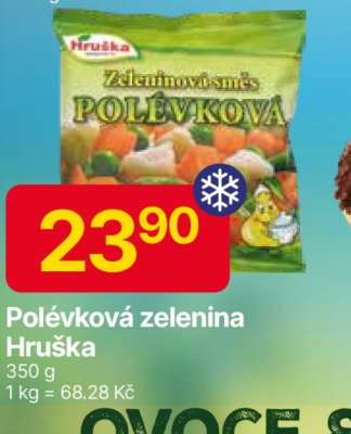 Polévková zelenina Hruška