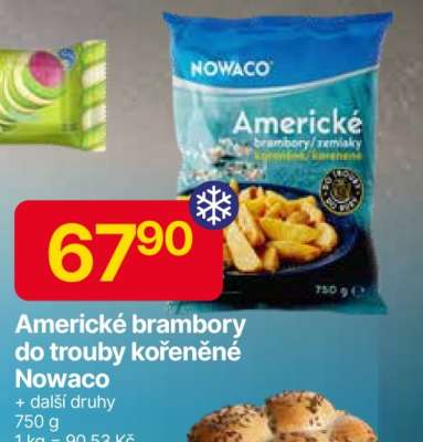 Americké brambory do trouby kořeněné Nowaco