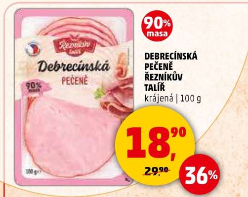 DEBRECÍNSKÁ PEČENĚ ŘEZNÍKŮV TALÍŘ