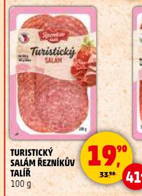 TURISTICKÝ SALÁM ŘEZNÍKŮV TALÍŘ