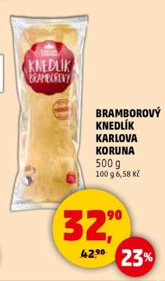 BRAMBOROVÝ KNEDLÍK KARLOVA KORUNA