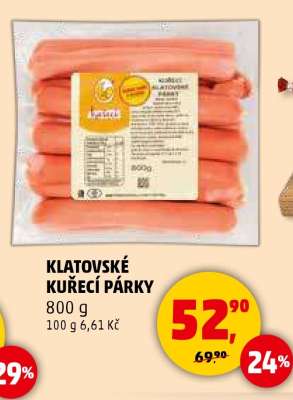KLATOVSKÉ KUŘECÍ PÁRKY