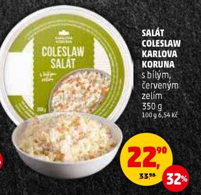 SALÁT COLESLAW KARLOVA KORUNA