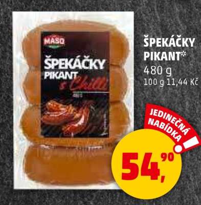 Špekáčky pikant