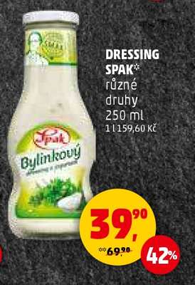 Dressing Spak
