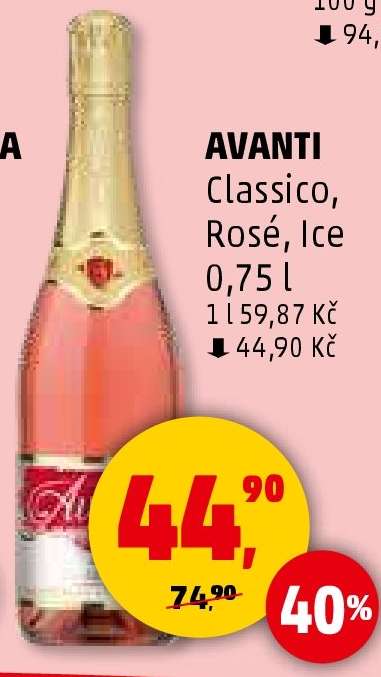 AVANTI Classico, Rosé, Ice